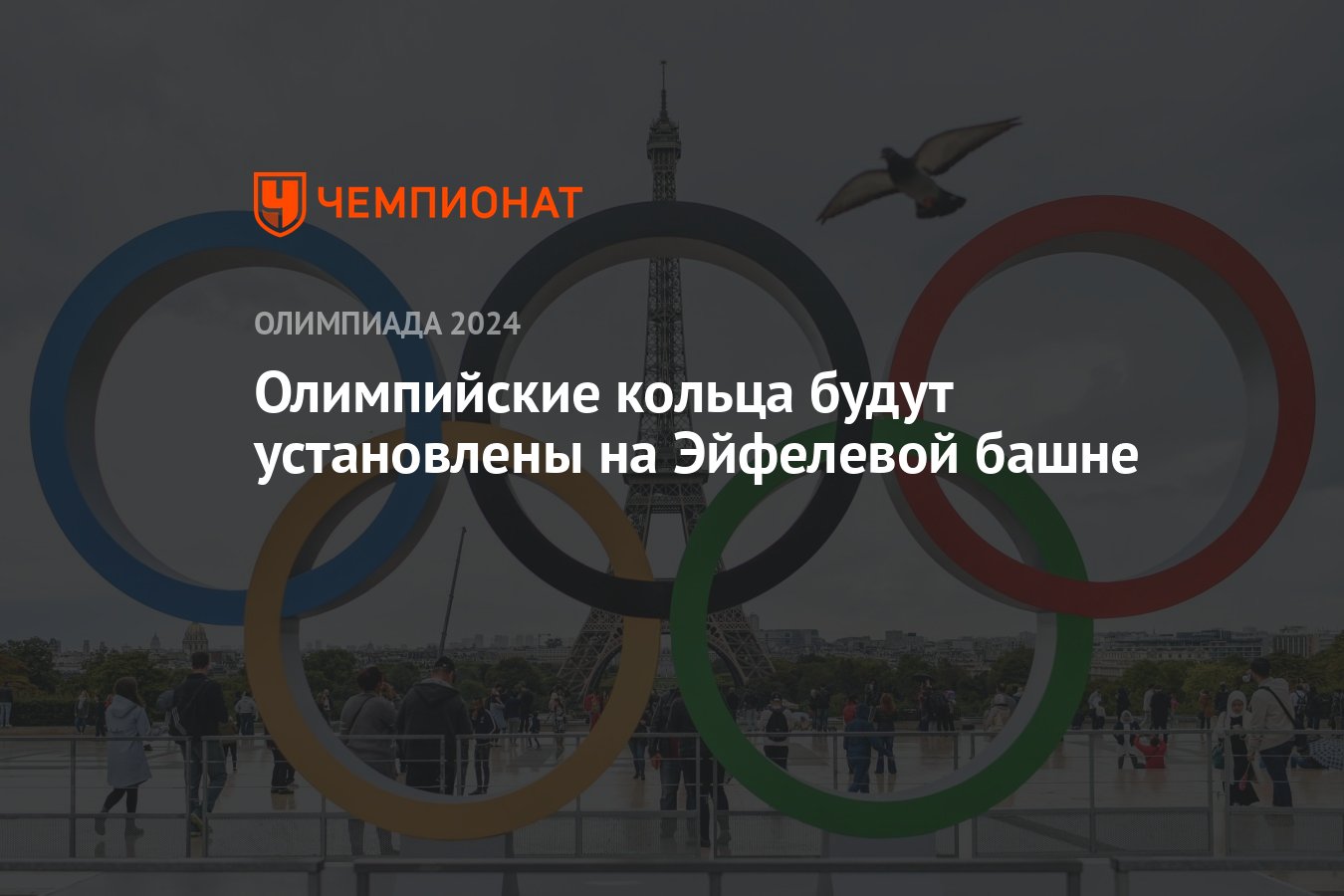 Олимпийские кольца будут установлены на Эйфелевой башне - Чемпионат