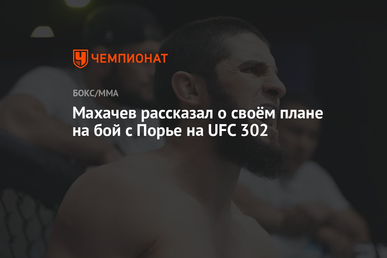 Махачев рассказал о своём плане на бой с Порье на UFC 302 - Чемпионат