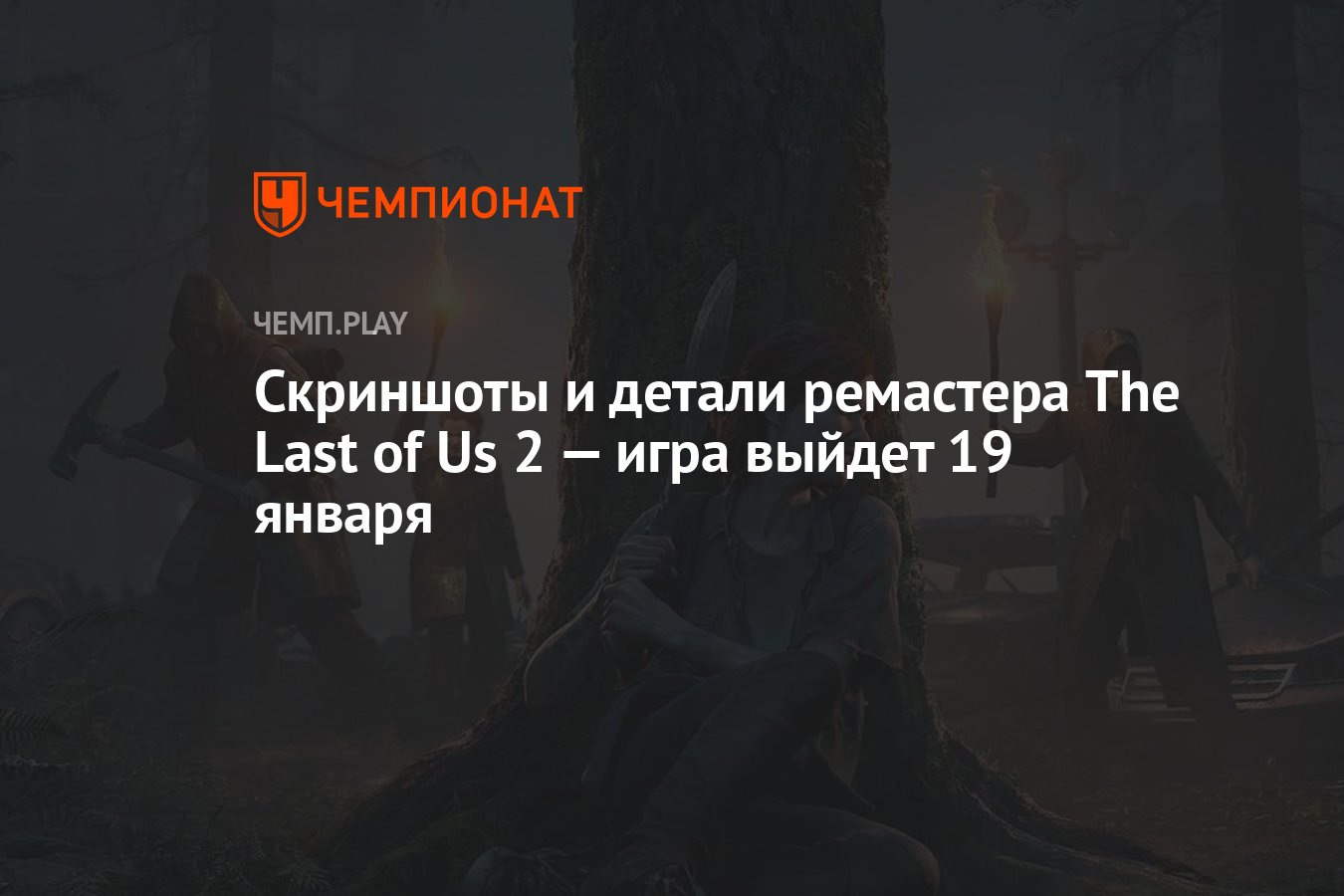 Скриншоты и детали ремастера The Last of Us 2 — игра выйдет 19 января -  Чемпионат