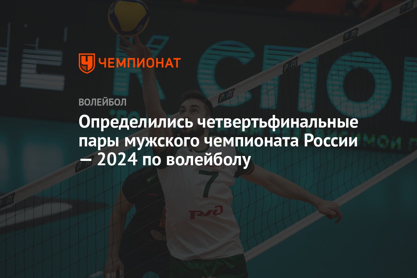 Определились четвертьфинальные пары мужского чемпионата России — 2024 по  волейболу - Чемпионат