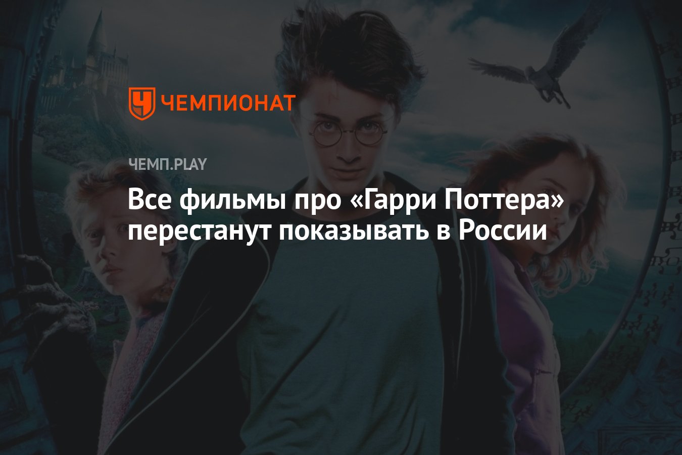 Все фильмы про «Гарри Поттера» перестанут показывать в России - Чемпионат