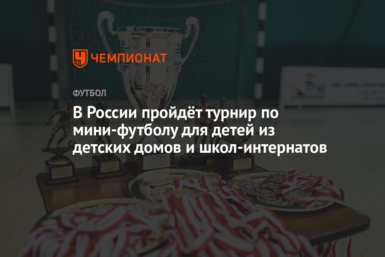 В России пройдёт турнир по мини-футболу для детей из детских домов и  школ-интернатов - Чемпионат