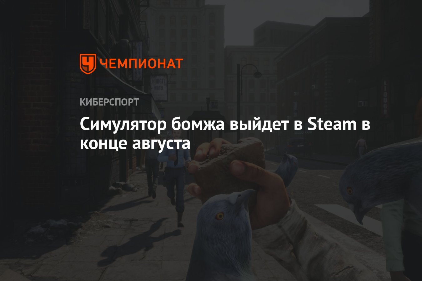 Симулятор бомжа выйдет в Steam в конце августа - Чемпионат