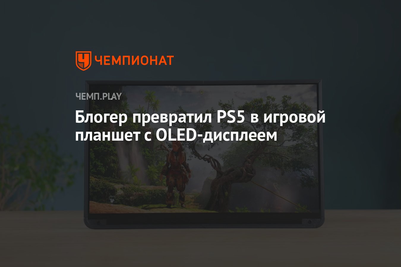 Блогер превратил PS5 в игровой планшет с OLED-дисплеем - Чемпионат