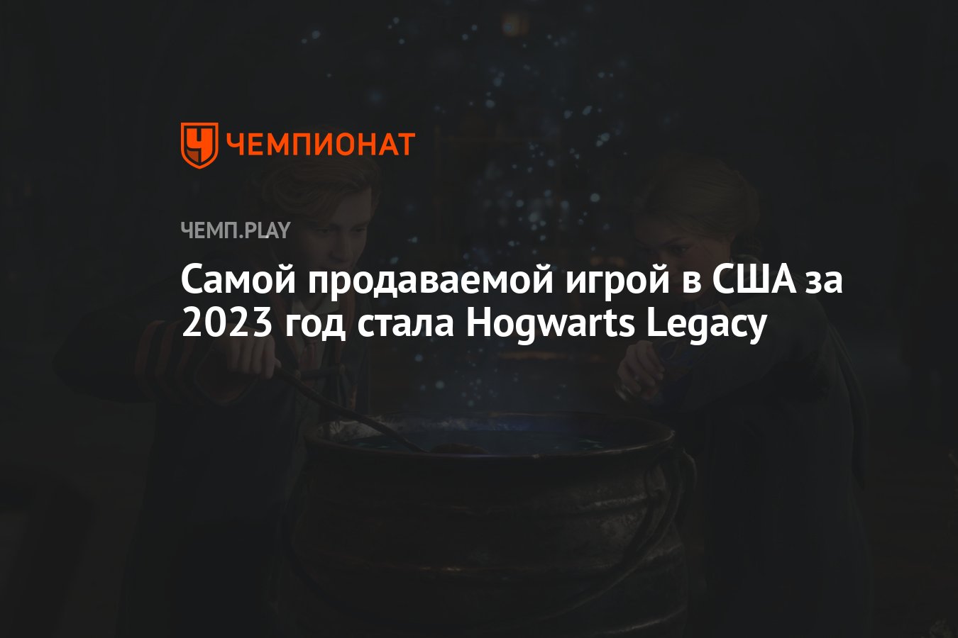 Самой продаваемой игрой в США за 2023 год стала Hogwarts Legacy - Чемпионат