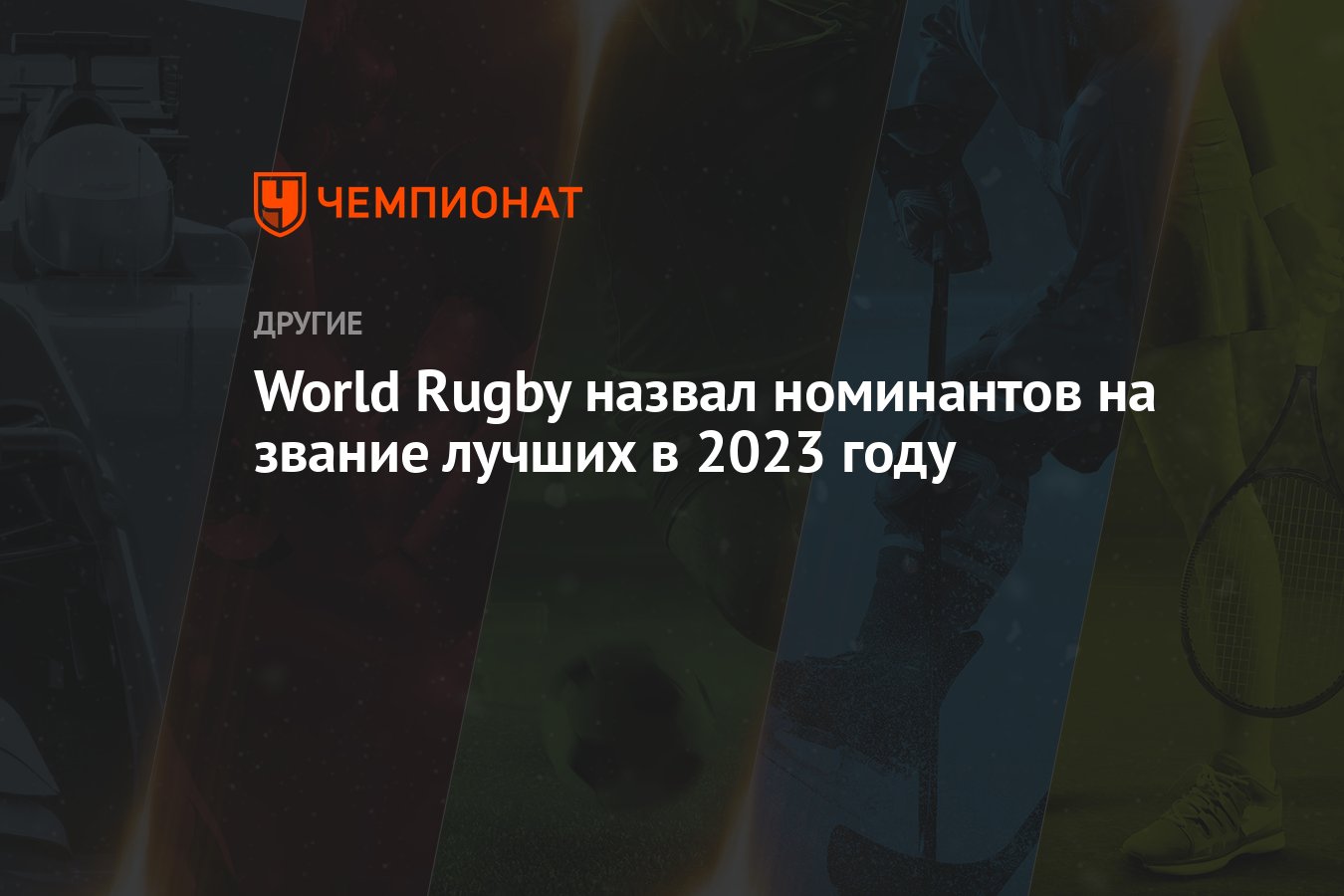 World Rugby назвал номинантов на звание лучших в 2023 году - Чемпионат