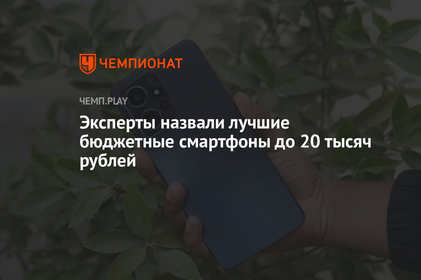 Эксперты назвали лучшие бюджетные смартфоны до 20 тысяч рублей - Чемпионат