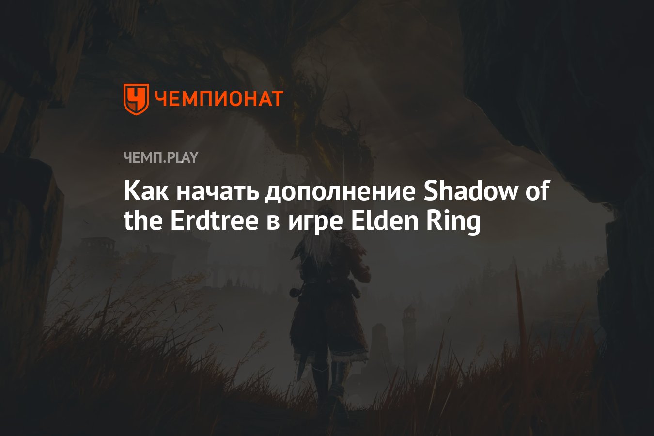 Как начать дополнение Shadow of the Erdtree в игре Elden Ring - Чемпионат