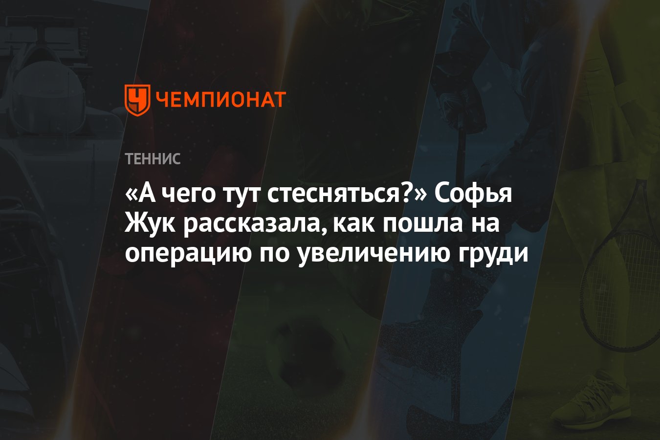 А чего тут стесняться?» Софья Жук рассказала, как пошла на операцию по  увеличению груди - Чемпионат