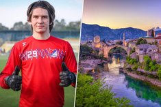 Илья Гучмазов — российский футболист в Боснии