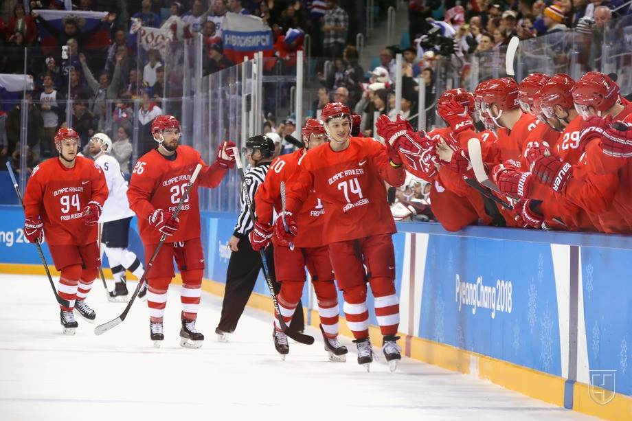 Мужская сборная России по хоккею обыграла США – 4:0 и вышла напрямую в четвертьфинал