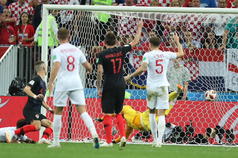 Гол в ворота сборной Англии в исполнении Ивана Перишича