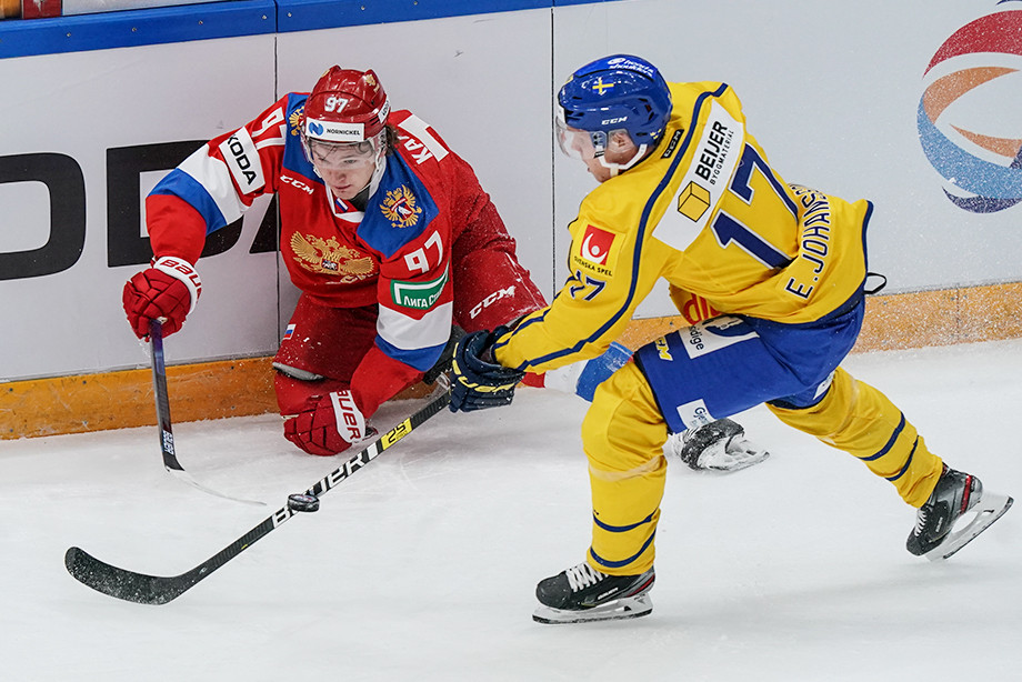 Сборная России проиграла Швеции в дебютном матче Кубка Первого канала - Чемпионат