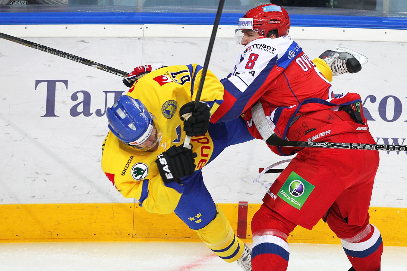 8 лучших матчей сборной России по хоккею на Кубке Первого канала