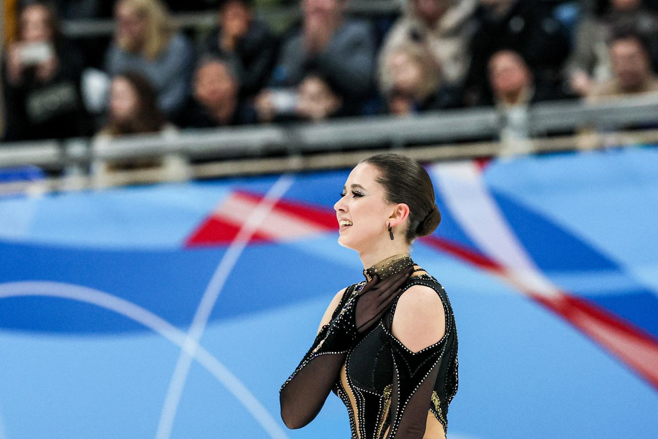 Камила Валиева, этап Гран-при России в Москве