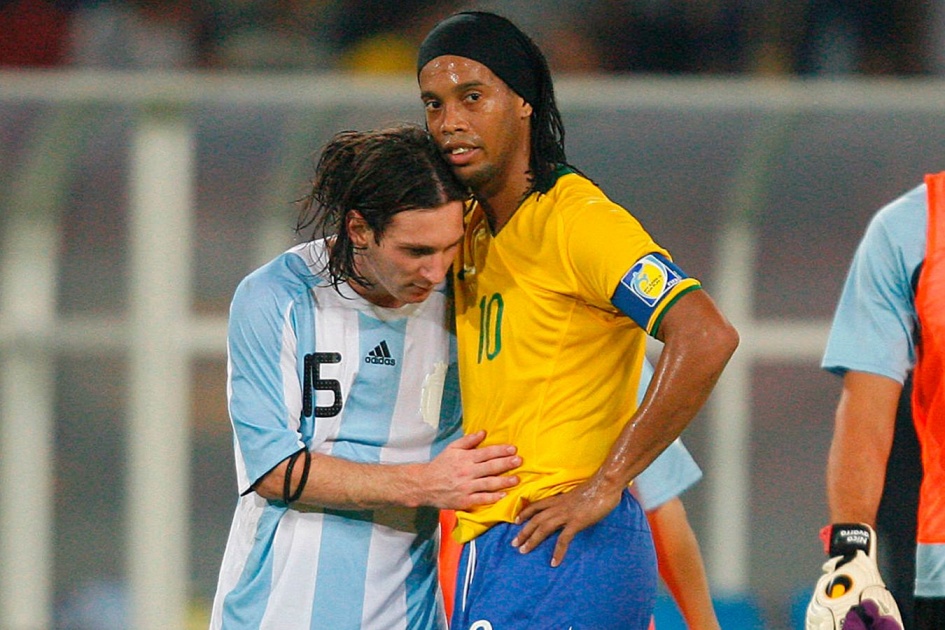 Ronaldinho talks about his friendship with Messi