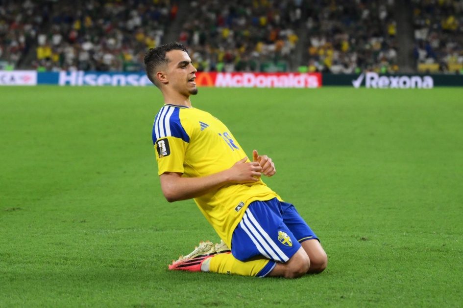 World Cup 2026: Sweden's Yassin Ayari doesn't celebrate after first goal against Tunisia — family reasons