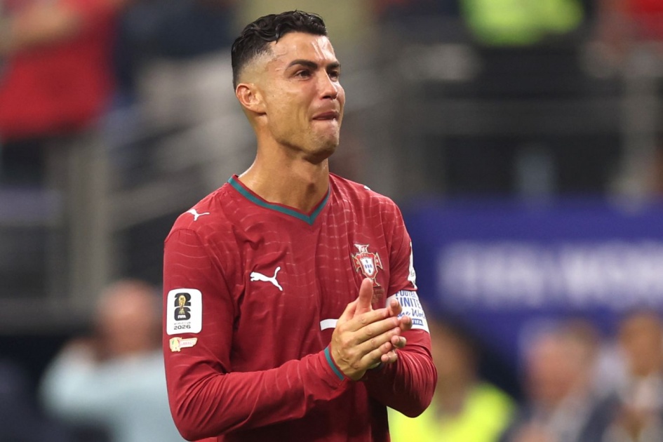 Celebrating Ronaldo's Euro 2016 victory after being eliminated at the World