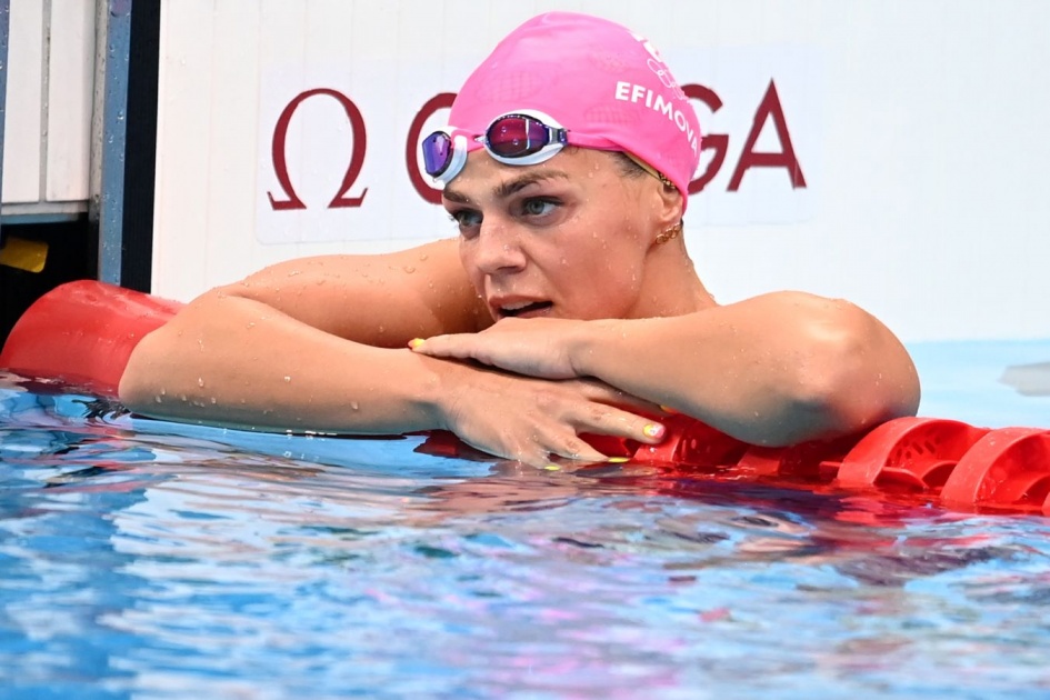 Ефимова заняла второе место на дистанции 50 м брассом на чемпионате России