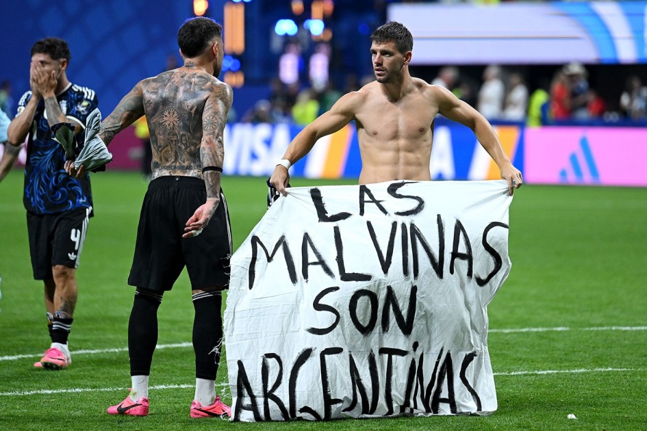 ‘Malvinas ay Argentina’: Mga manlalaro ng Argentina naglabas ng