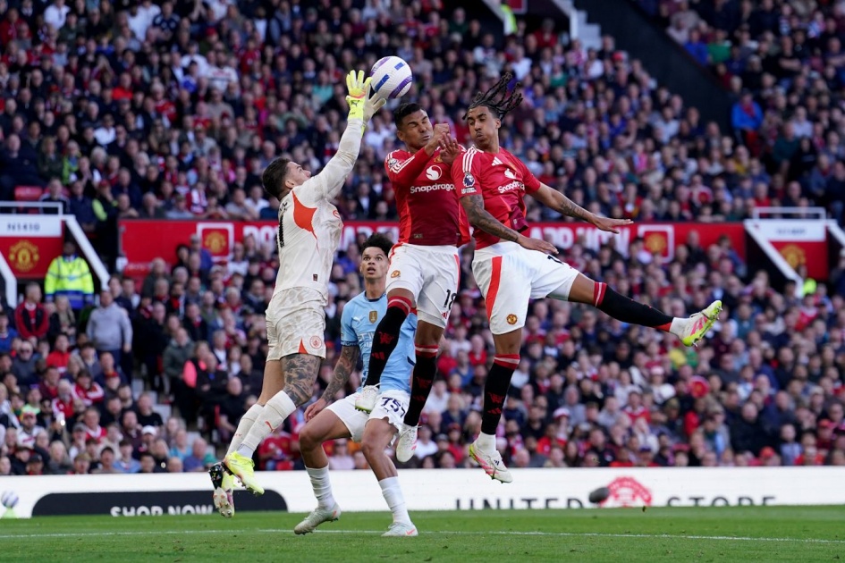 맨체스터 유나이티드 vs 맨체스터 시티 경기 안내 이미지