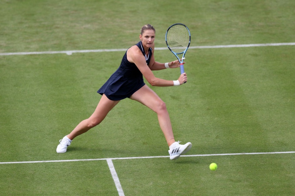 Плишкова вышла в четвёртый финал Лондона после отказа Мбоко