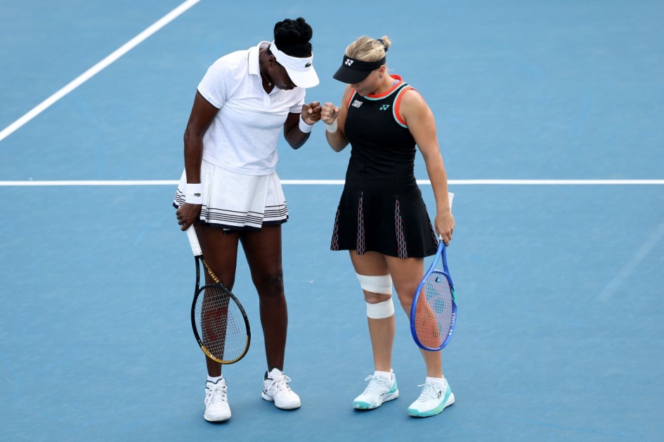«Мы можем стать отличной командой», — Винус Уильямс о паре с Дианой Шнайдер