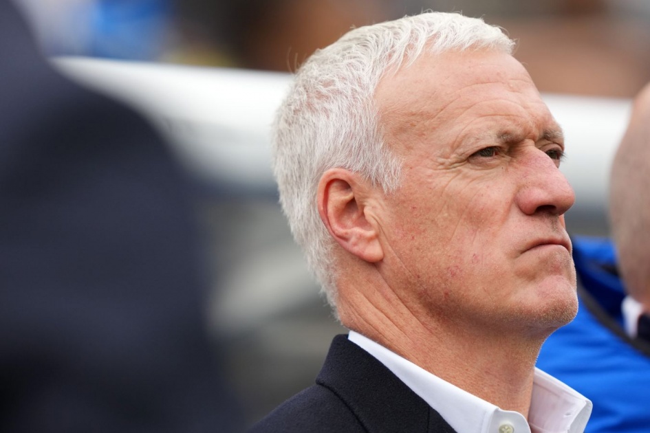 French Team coach Deschamps left the US after his mother passed away