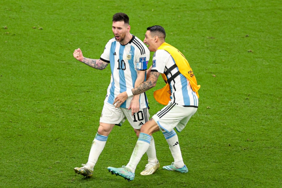 Di María, hanga sa dalawang gol ni Messi na nagdala sa Argentina sa susunod na yugto ng World Cup 2026