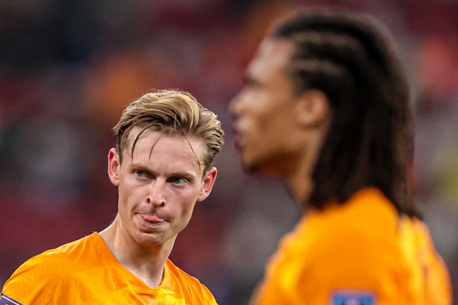 Barcelona criticize Kuman for Frenkie de Jong injury