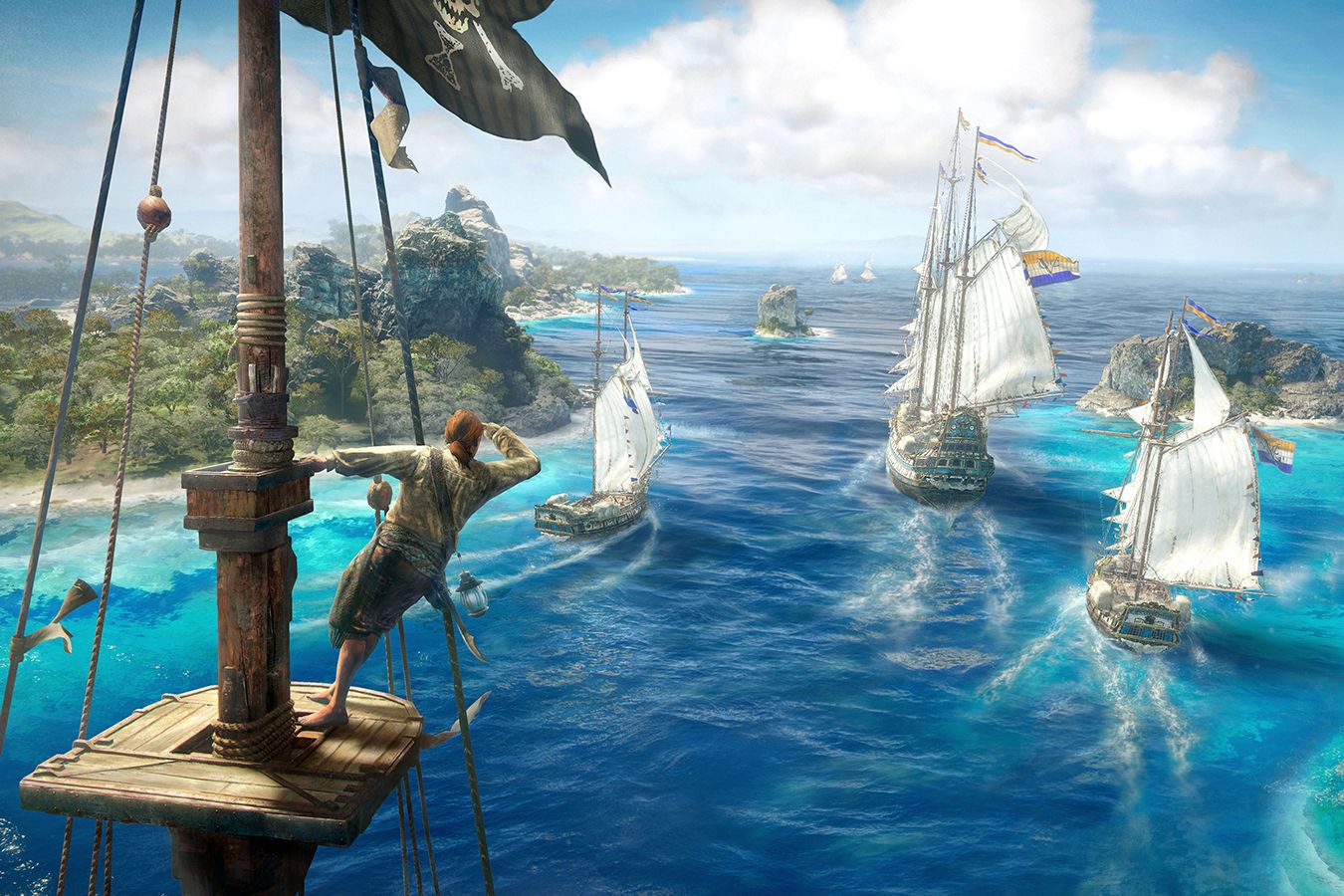 Skull and bones игра корабли. Skull and bones игра корабли. Skull and bones летучий голландец. Skill and ищтуы игра пираты. Skull bones постер.