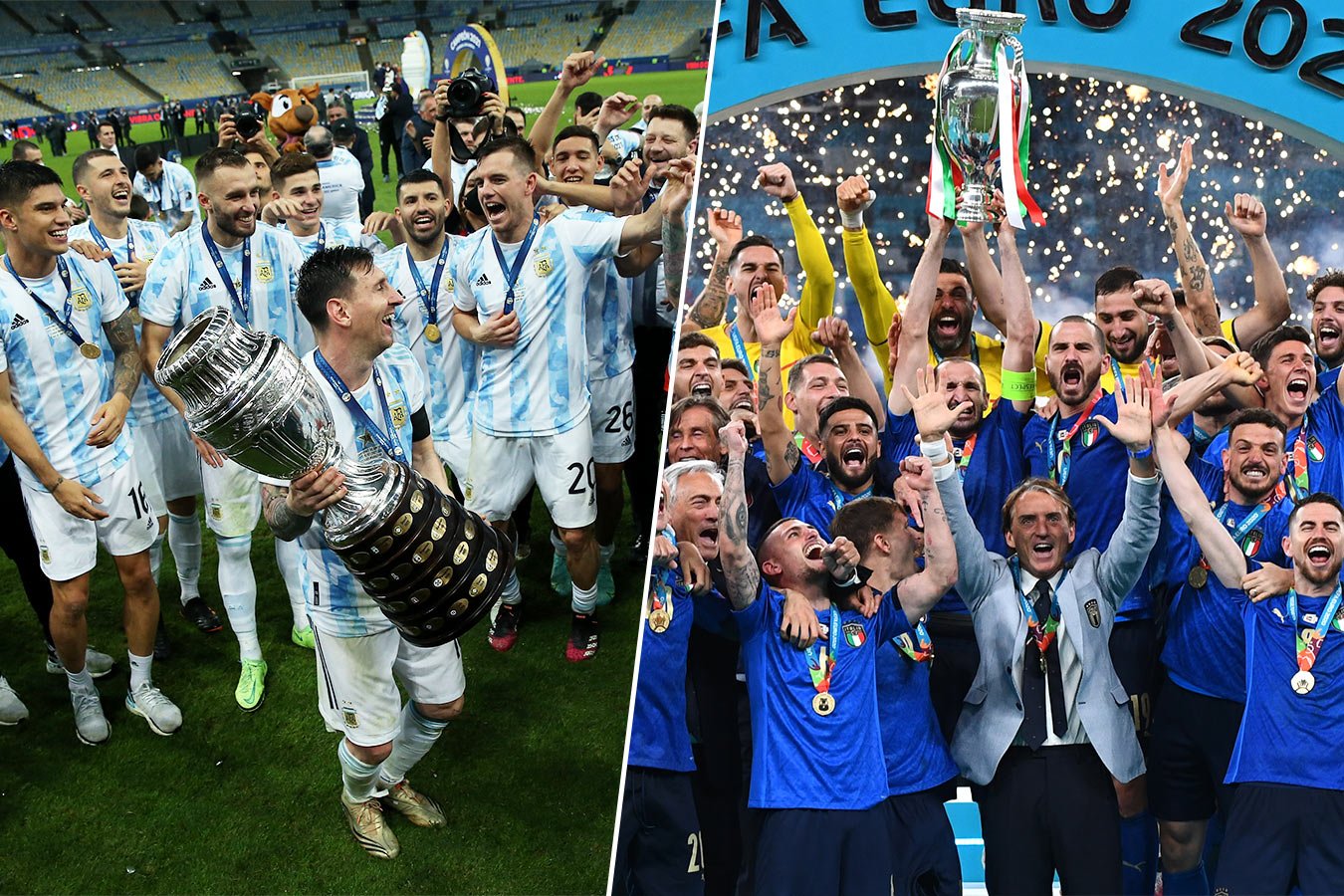 Сколько раз становилась чемпионом сборная команда аргентины. Аргентина Италия финалиссима. Аргентина Италия 2022. Финалисима Италия и Аргентина. Суперкубок УЕФА Аргентина Италия.
