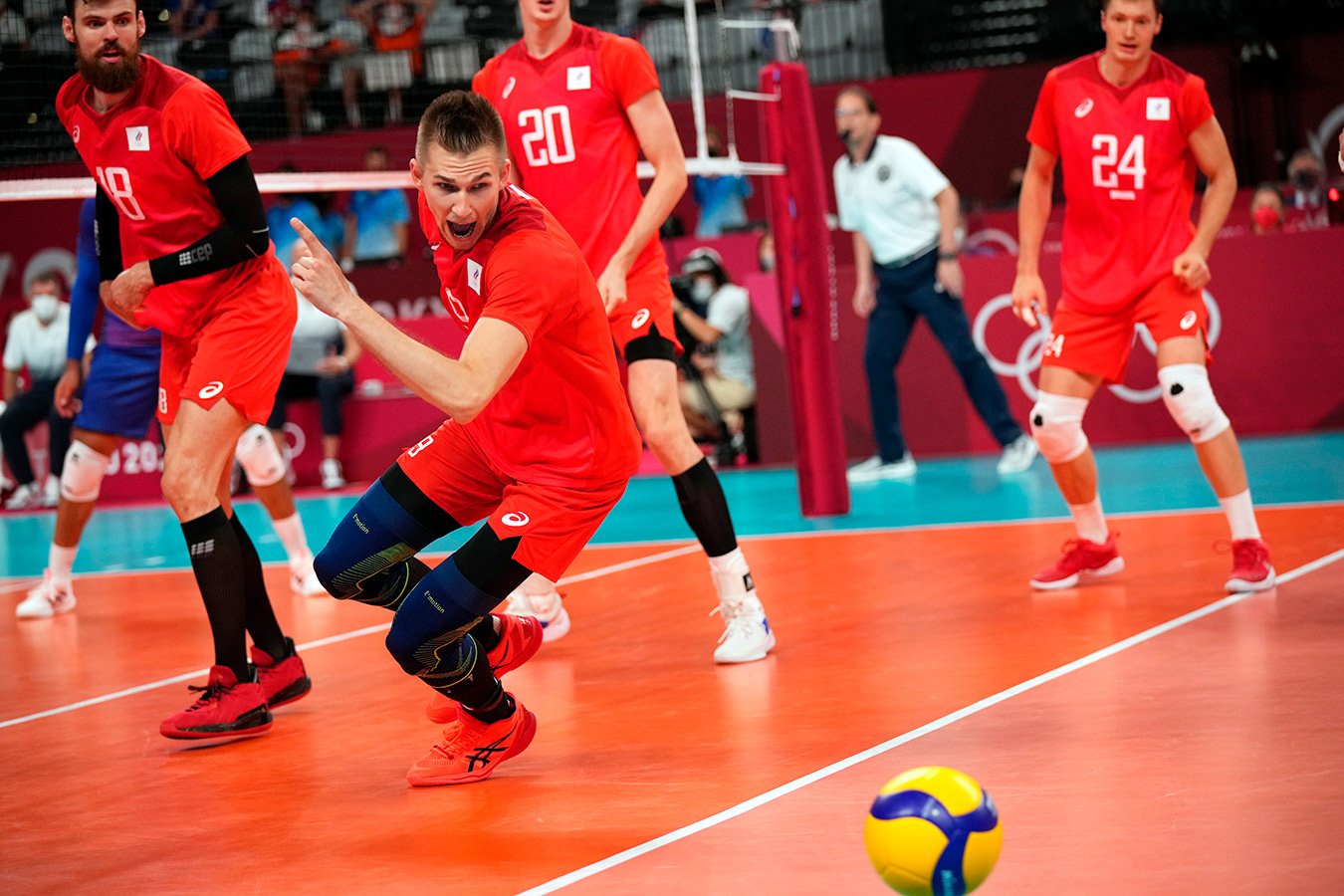 Волейбол 1 2 финала мужчины россия. Сборная России по волейболу Токио 2020.