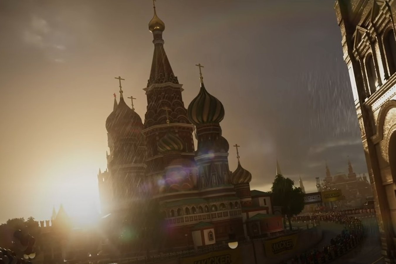 Москва играет в судьбу. Grid Legends Москва. Кремль в играх. Локация Кремль. Гонки в Москве вокруг Кремля.