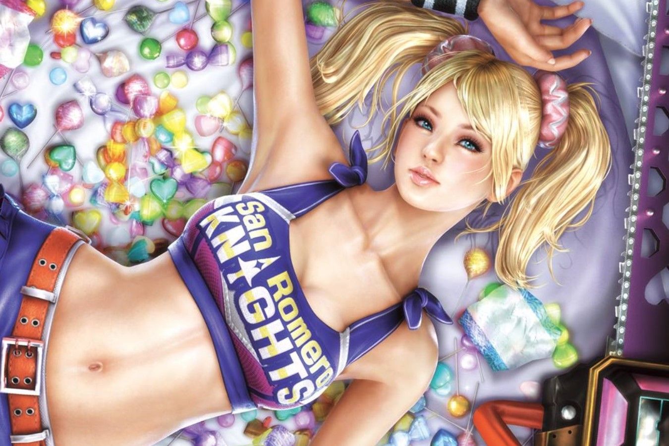 Lollipop chainsaw repop. Lollipop Chainsaw r34. Джульетта Старлинг 3d ass.