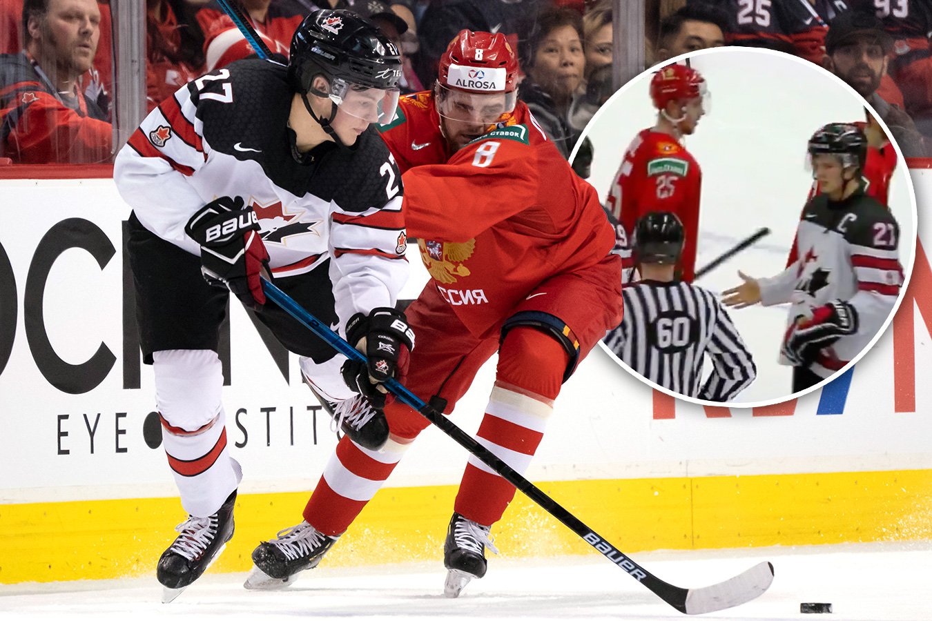 Хоккей 1 8 2024 результаты. Капитан сборной Канады по хоккею. Конор Бернард хоккей. 5:0 Россия Канада МЧМ. Конор Бернард сборная Канады.