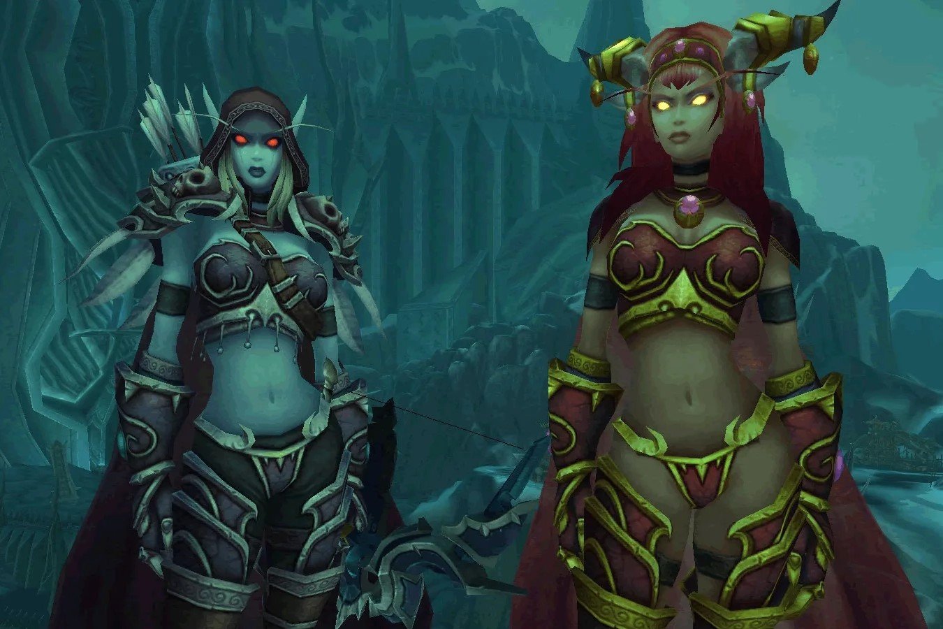 Warcraft женские персонажи