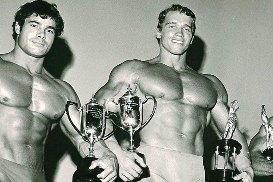 Franco Columbu and Arnold Schwarzenegger