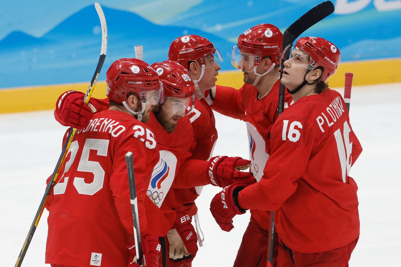Сборная России по хоккею чемпионы Олимпийских игр