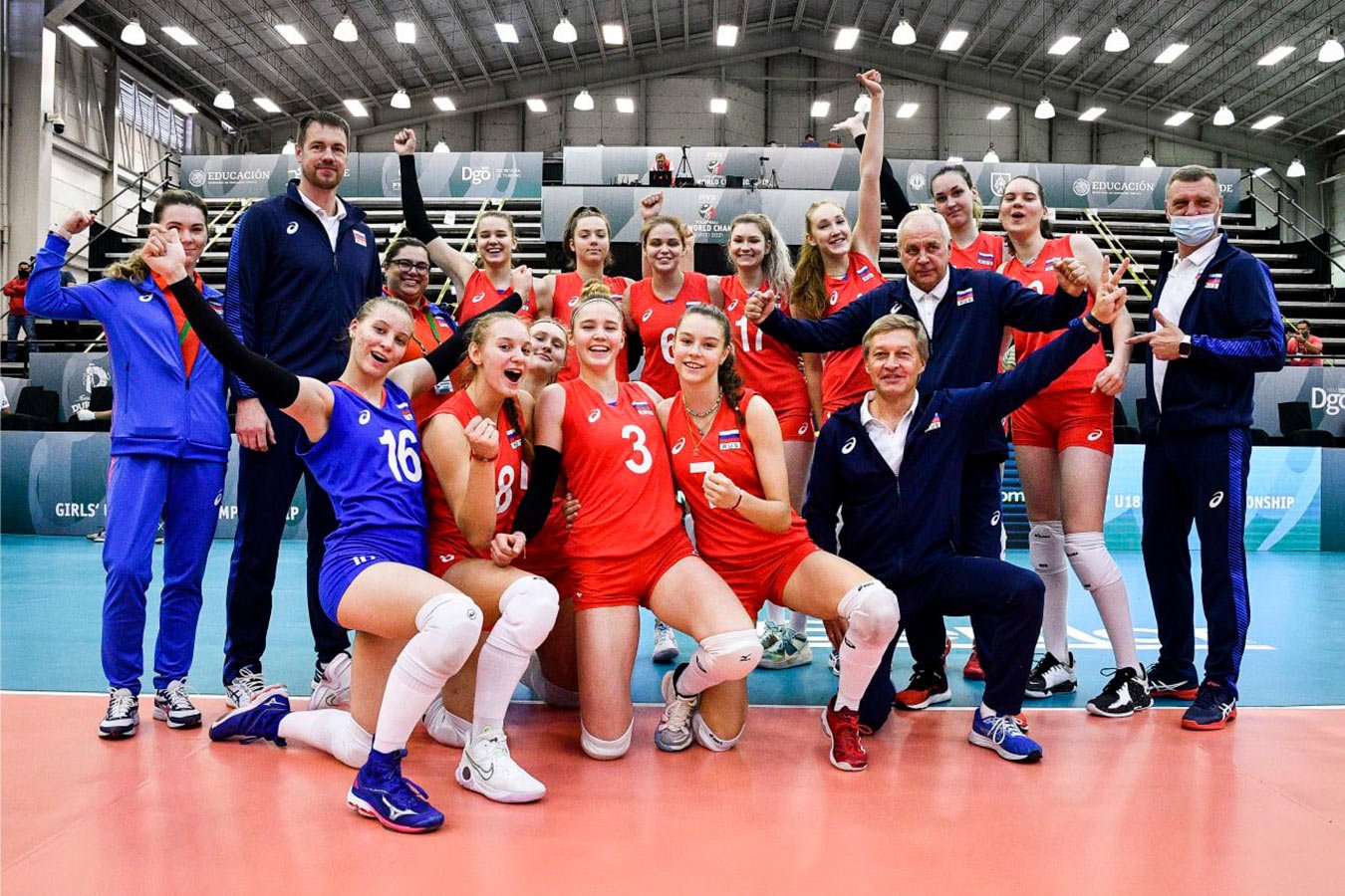 Юниорская сборная России по волейболу женщины