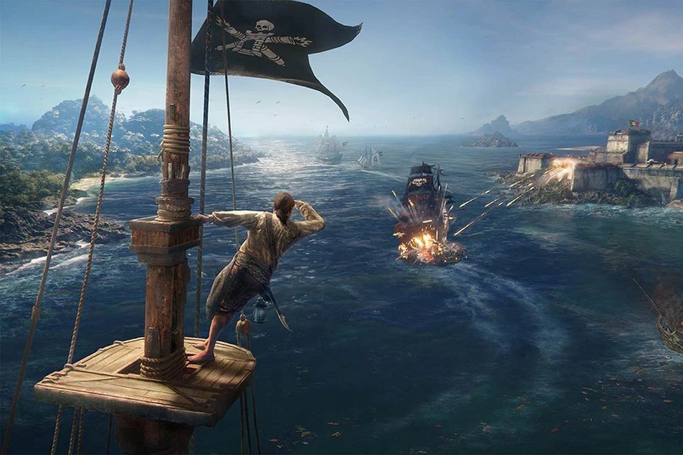 Skull and bones бета тест. Игра “Skull & Bones” (2020). Skull & Bones (игра).