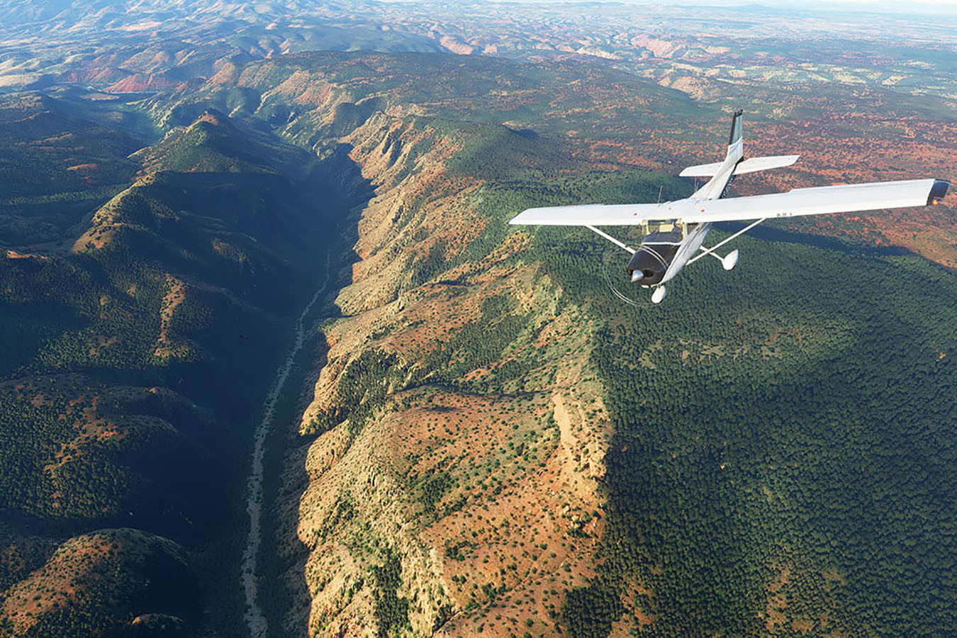 Игрок сравнил реальное место с аналогом из Microsoft Flight Simulator и