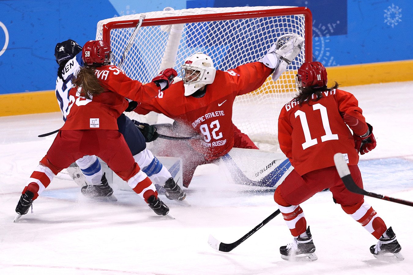 Женская хоккейная лига плей офф. Хоккей с шайбой на зимних Олимпийских играх 2018.