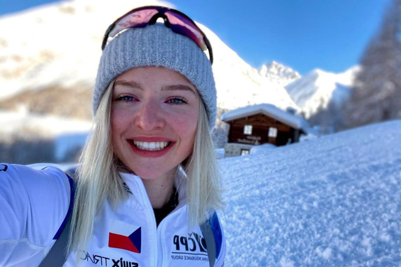 Чешская лыжница Тереза Беранова
