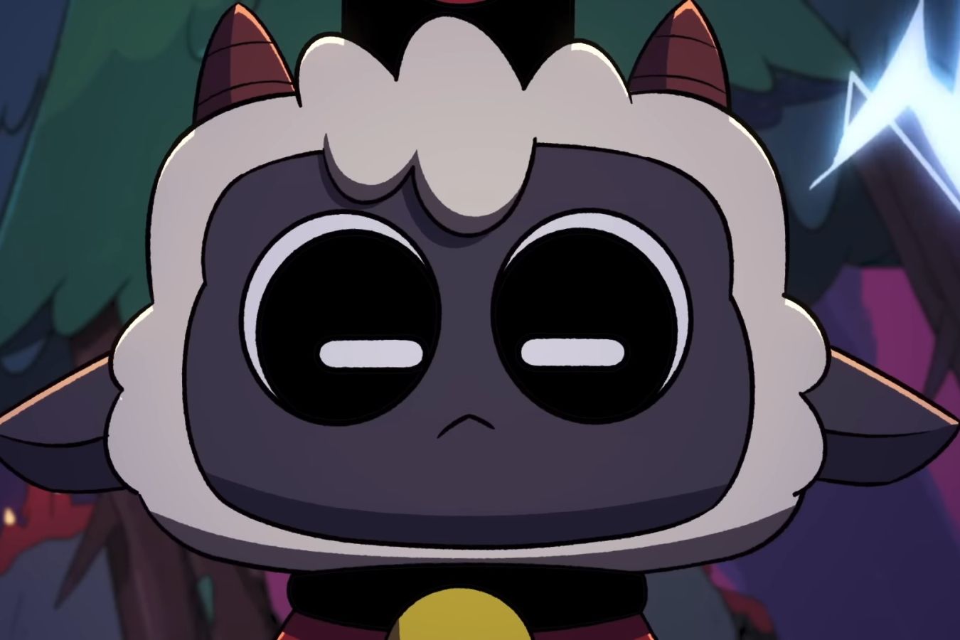 Ягненок из cult of the. Культ ягненка. Культ ягненка арт. Ягнёнок из Cult of the Lamb. Культ ягненка игра.