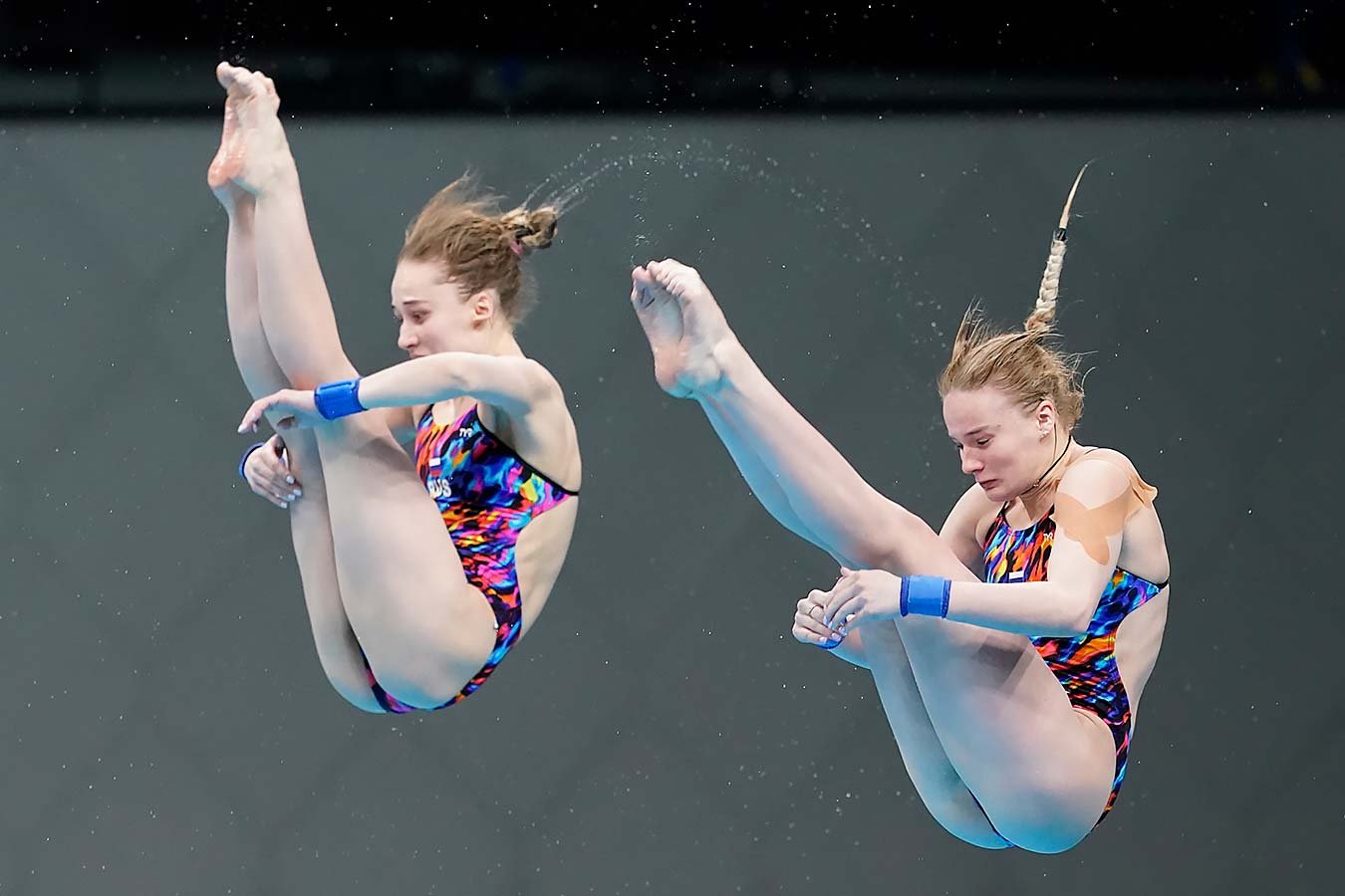 Спортсменки прыжки в воду