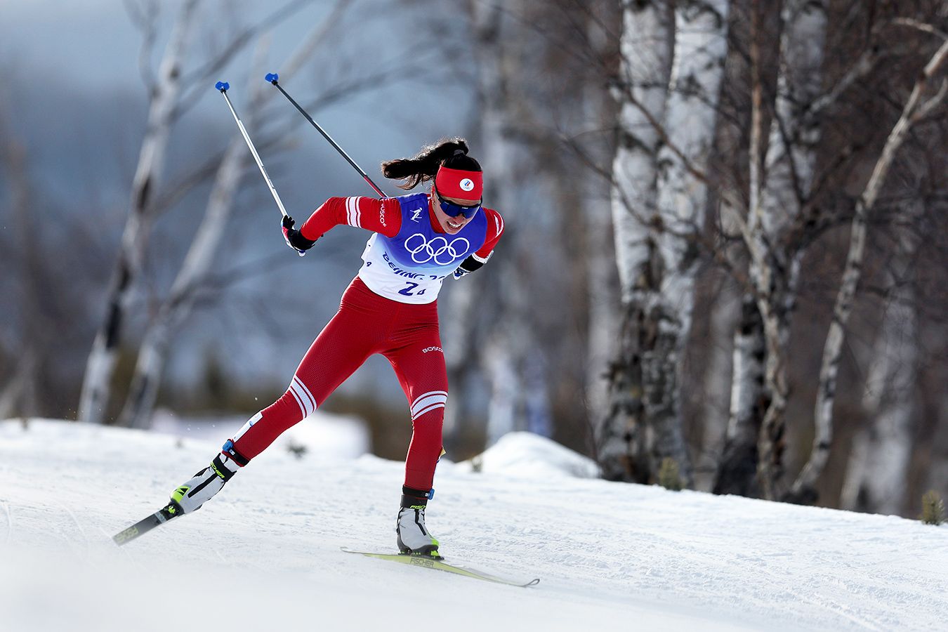 Степанова Олимпийская чемпионка лыжи