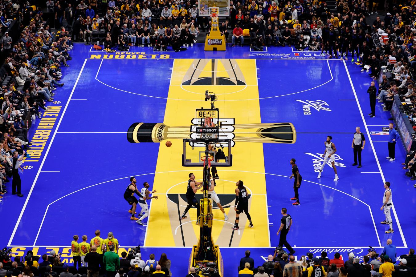 NBA Cup. Ball Arena Denver.