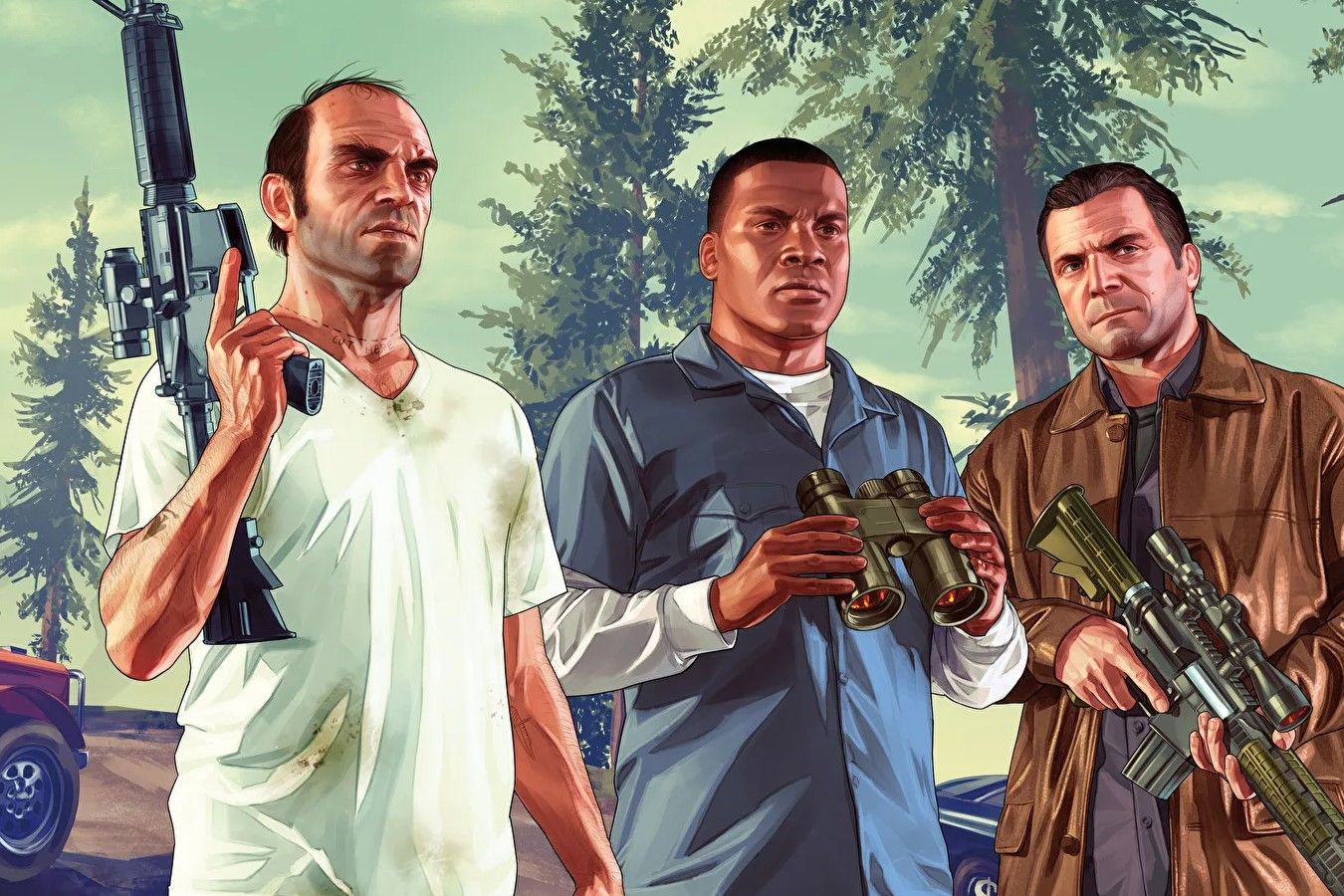 Gta 5 official trailer 3 фото 100