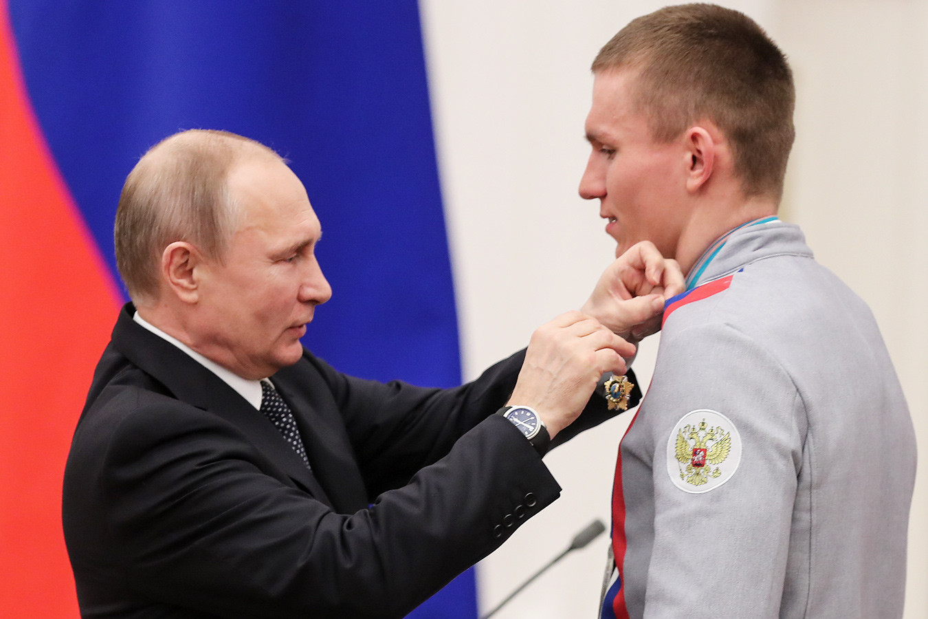 Большунов и Путин